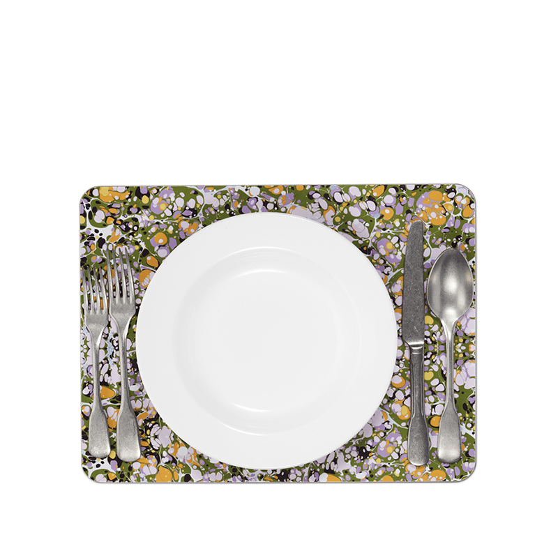 Marble Cork Backed Placemat, Multi