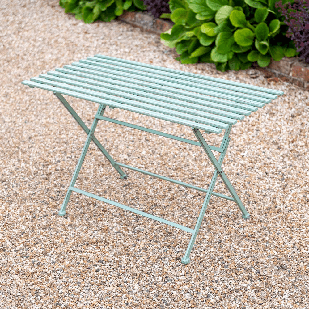 Battersea Slatted Table, Sage