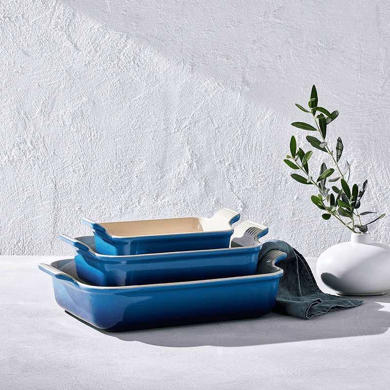 Stoneware Heritage Rectangular Dish