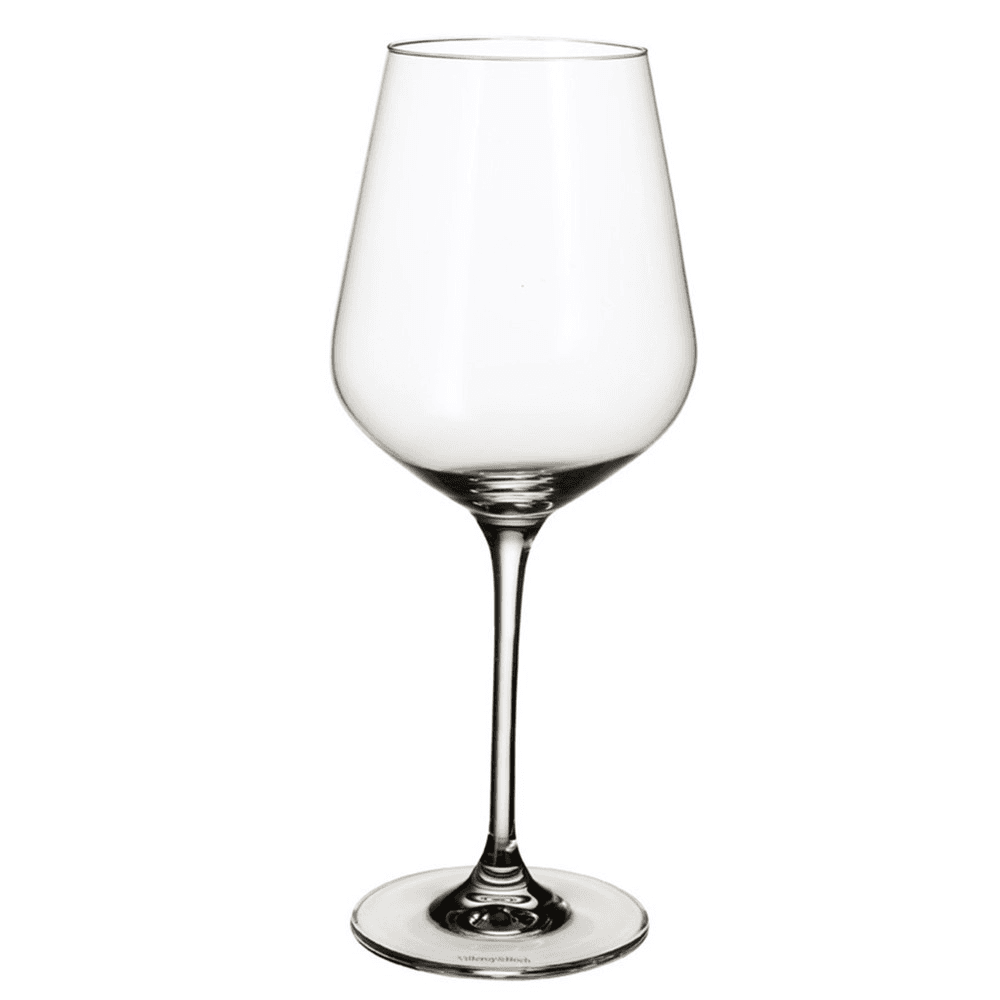 La Divina Set of 4 burgundy wine glasses, Crystal Glass