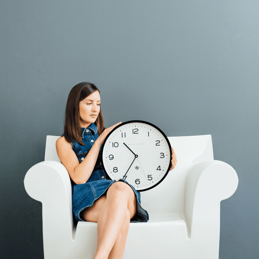 Echo Number Three Wall Clock