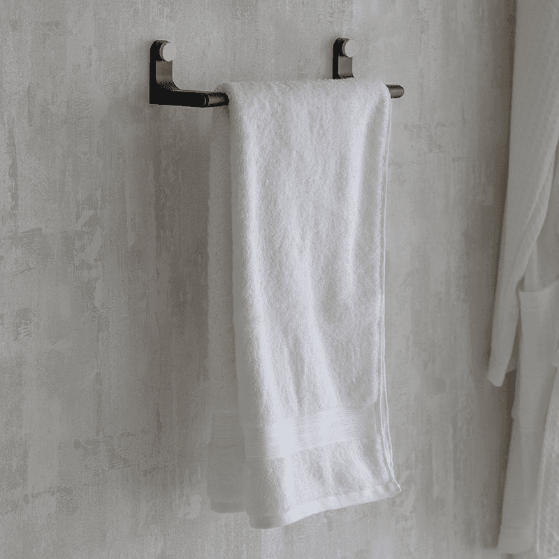 Adelphi Towel Rail, Black
