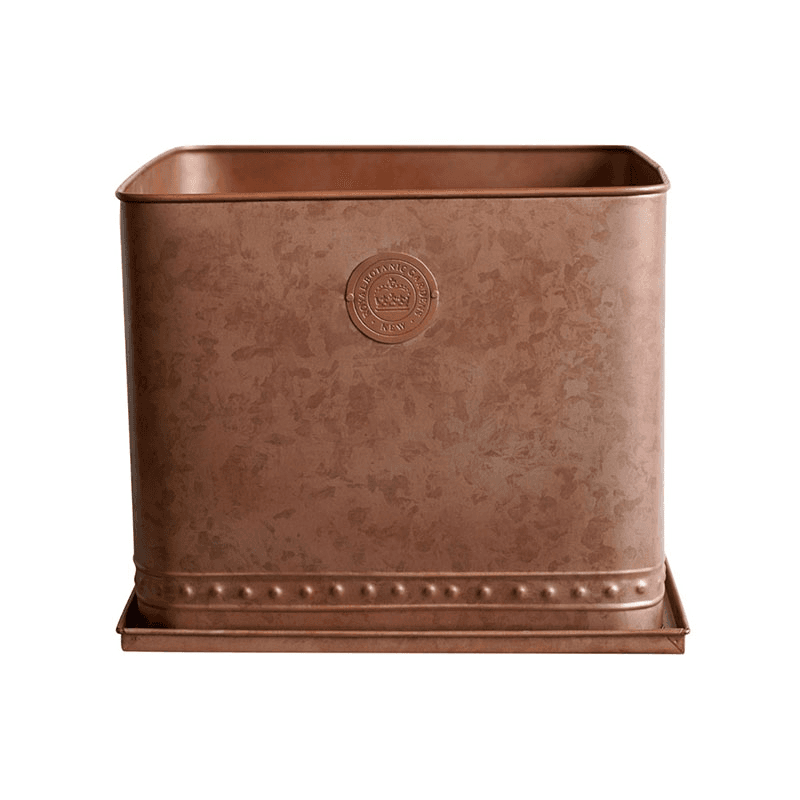 Kew Temperate House Regency Outdoor Planter, Copper