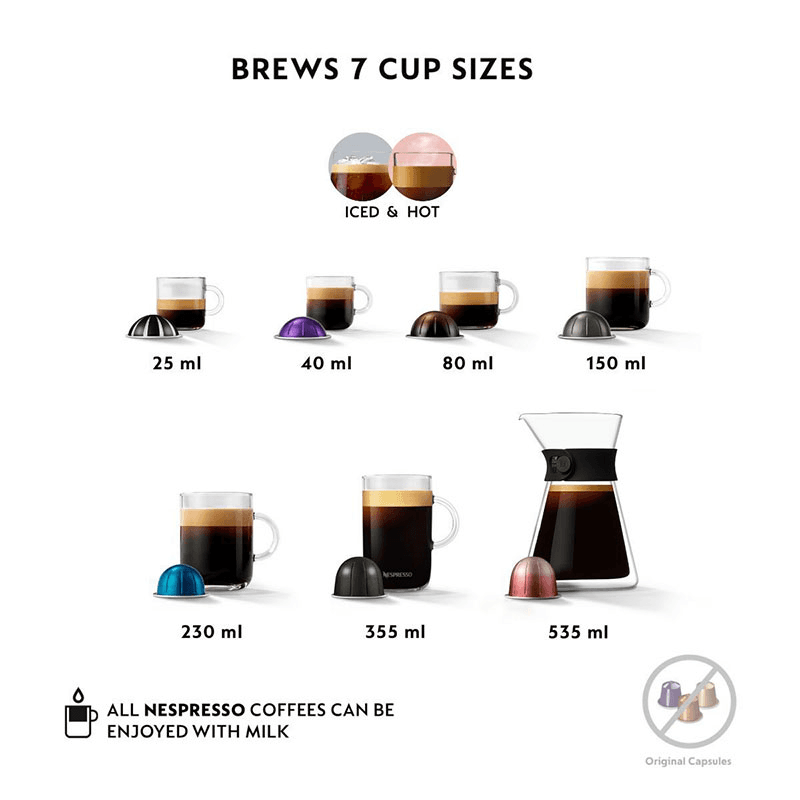 Vertuo Next with Aeroccino Coffee Machine