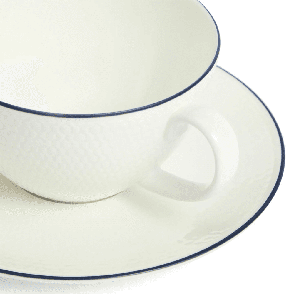Gio Teacup & Saucer, Blue