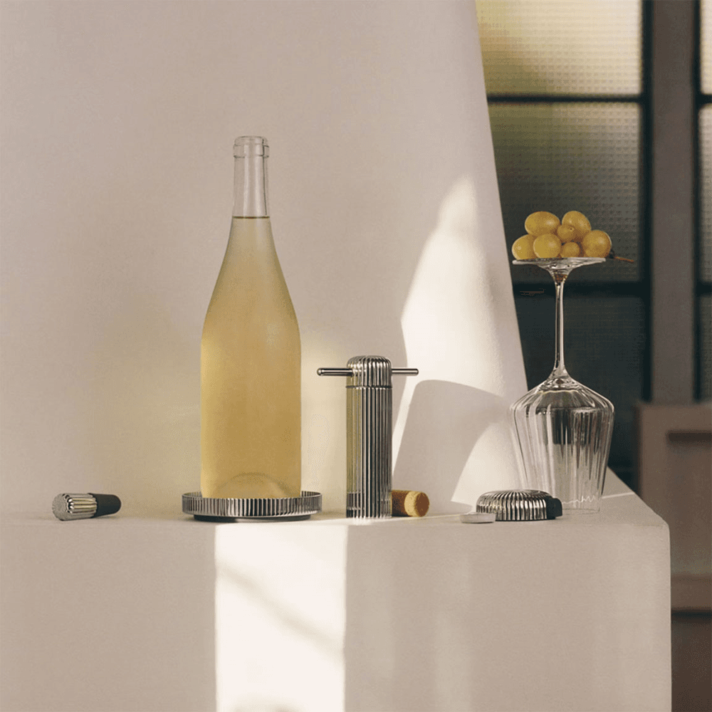 Bernadotte Wine Coaster, Stainless Steel