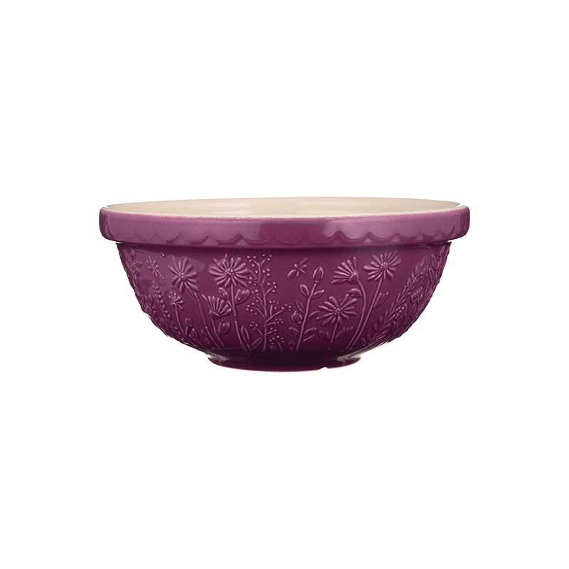 In The Meadow Daisy Mixing Bowl, Purple