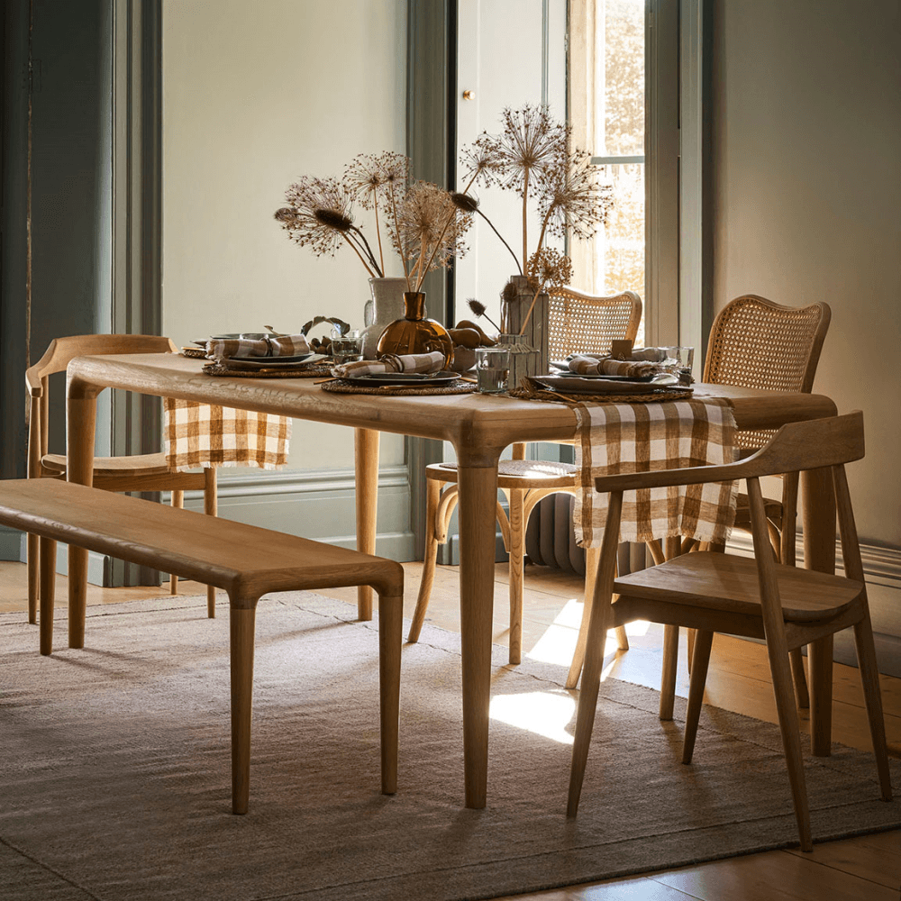 Ellwood Dining Table, Natural