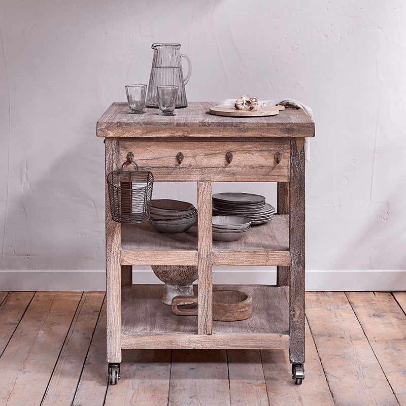 Tivu Butchers Block, Reclaimed Wood