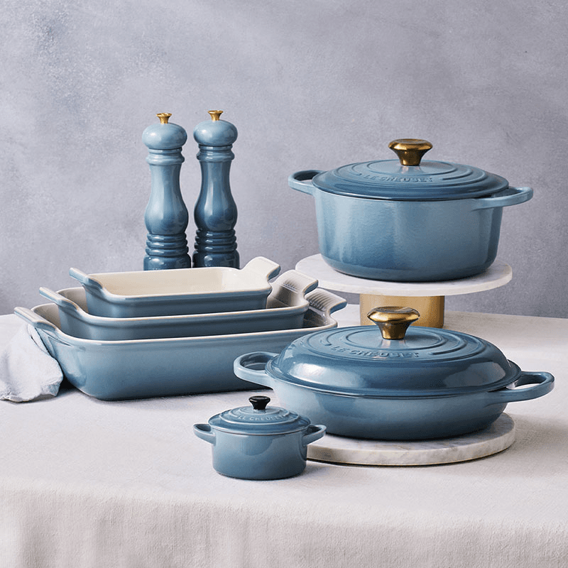 Signature Cast Iron Round Casserole