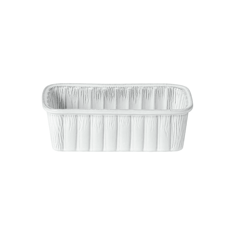 Festa Loaf Pan, White