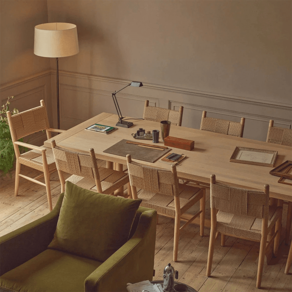 Battersea 8 Seater Dining Table, Oak
