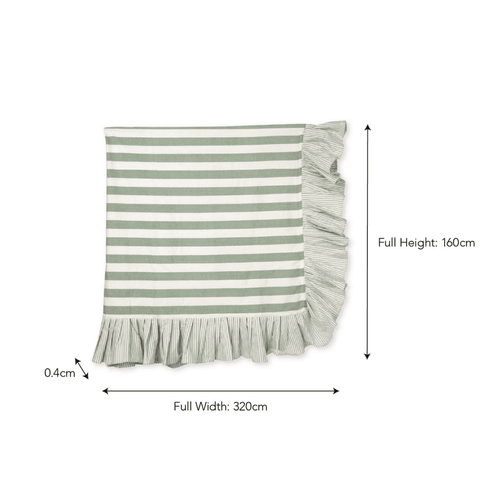 Harlton Wide Stripe Tablecloth