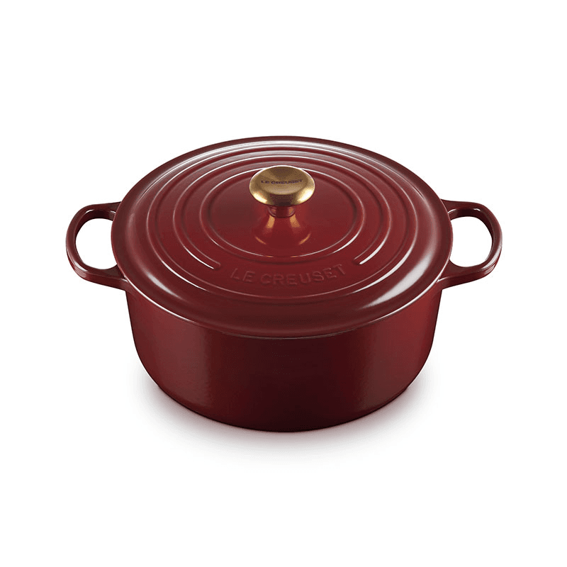 Signature Cast Iron Round Casserole