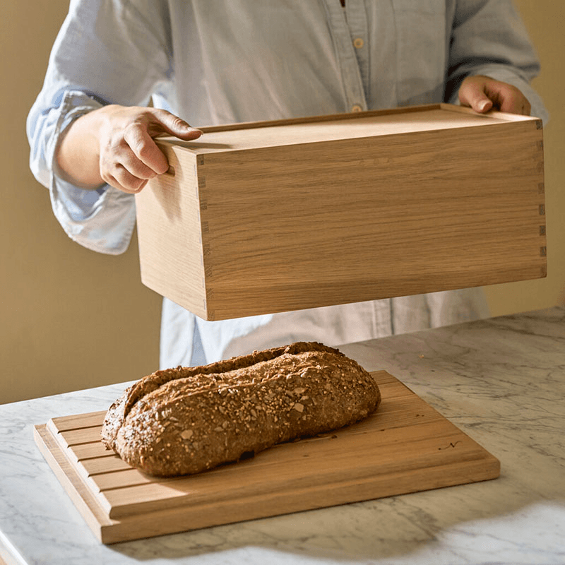 Orford Bread Bin, Natural