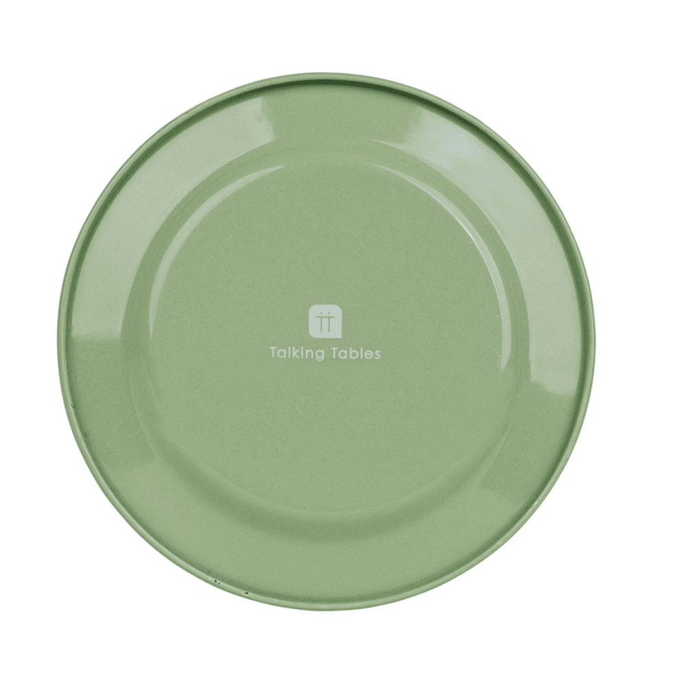 Bon jardin Enamel Plate, Nasturtium