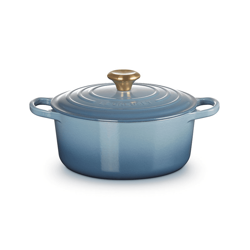 Signature Cast Iron Round Casserole