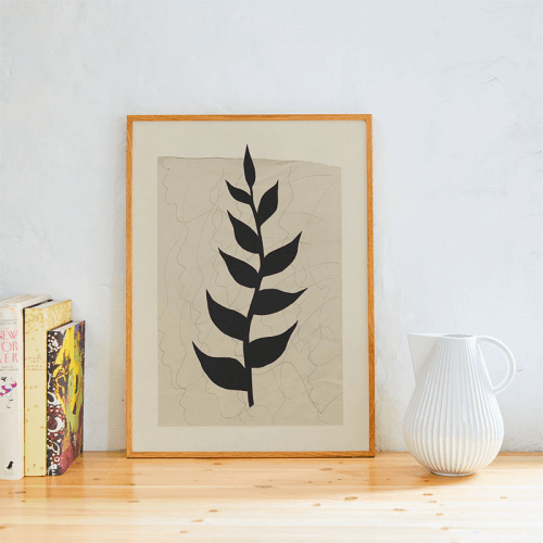 Image showing the Plant Poem Print, Multi product.