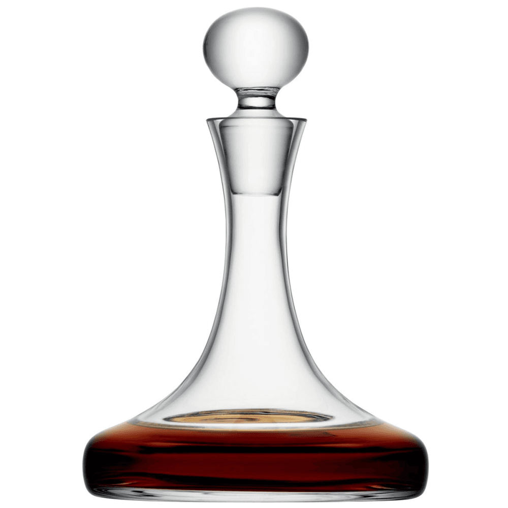 Bar Ships decanter, clear