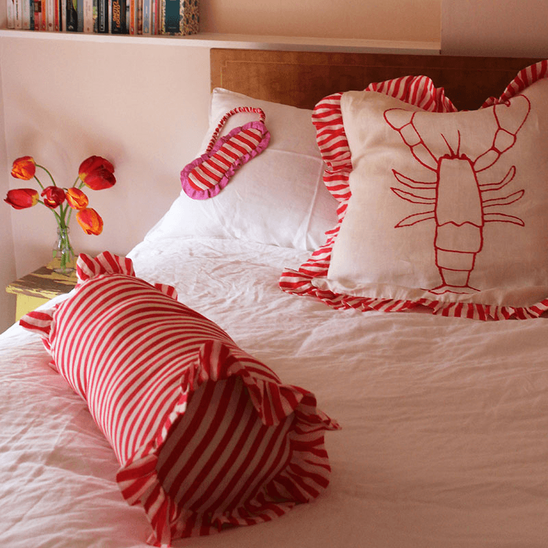 Stripe Bolster Cushion Cover