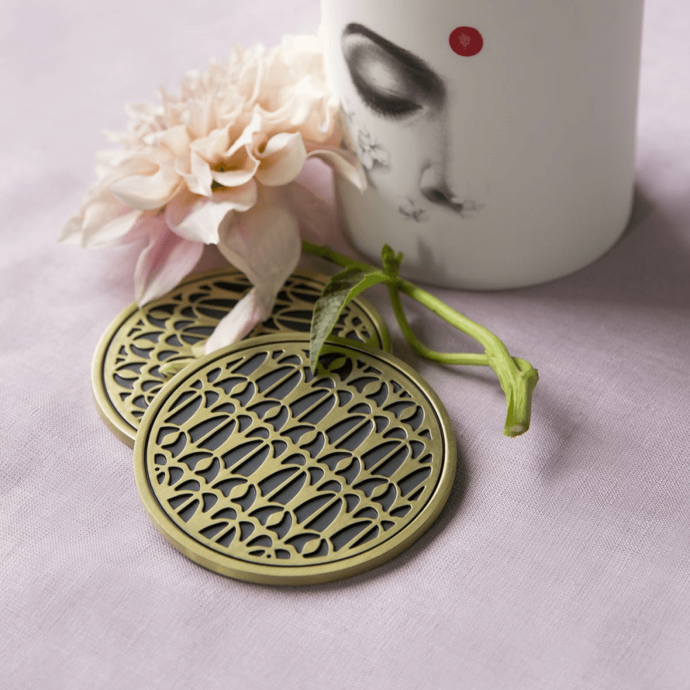 Fortuny Set of 4 Coasters, Venise