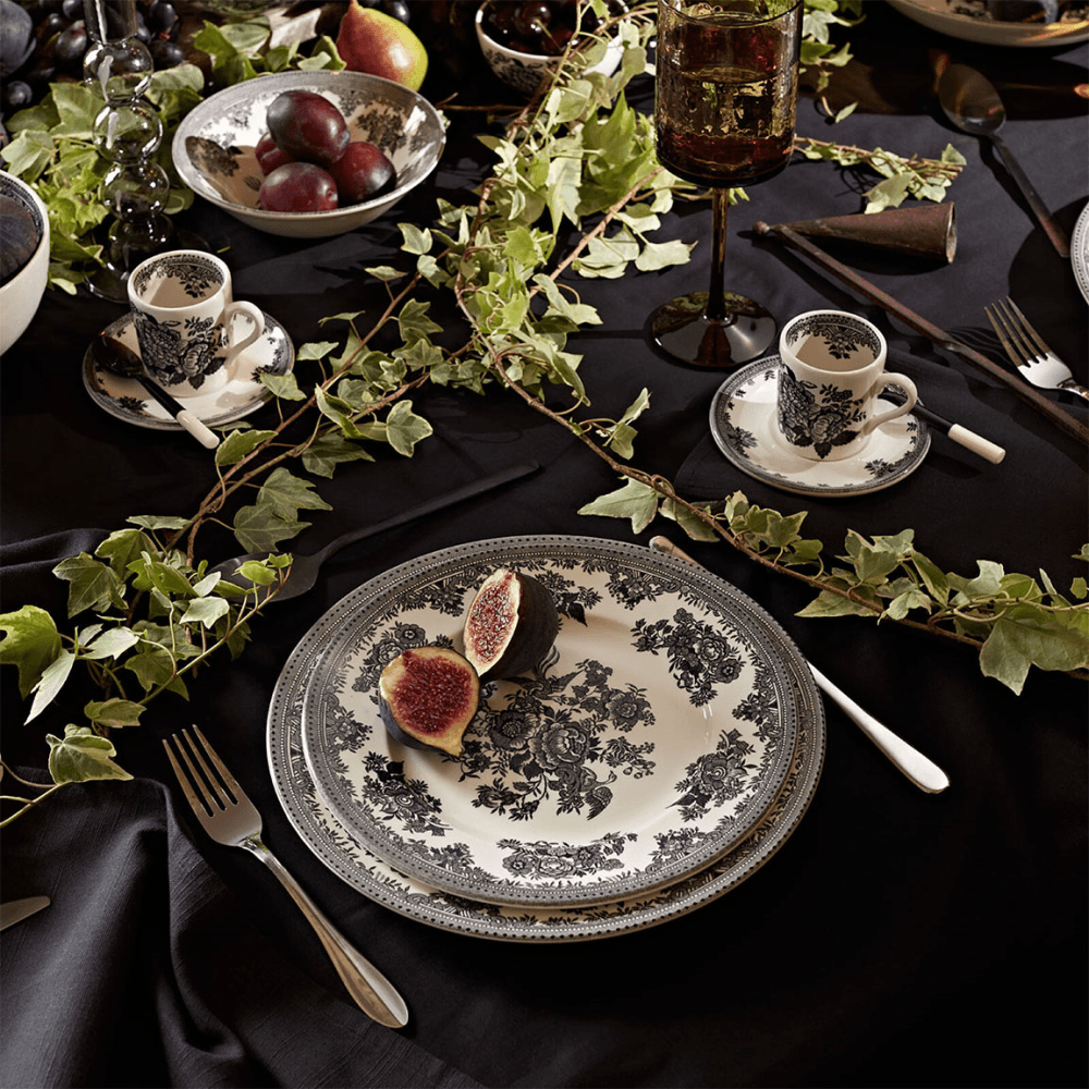 Asiatic Pheasants Espresso Cup, Black & White