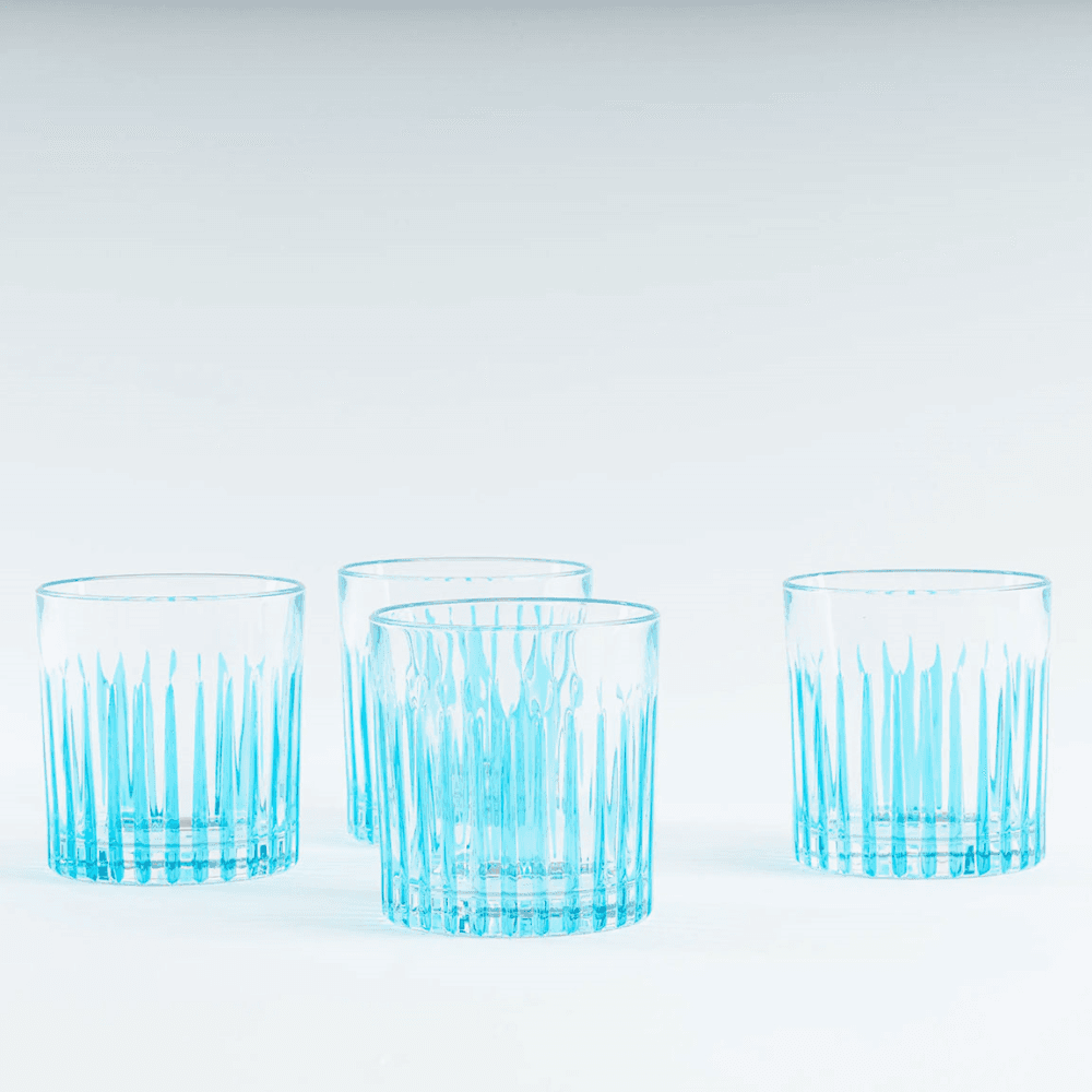 Crystal Set of 4 Water Tumblers