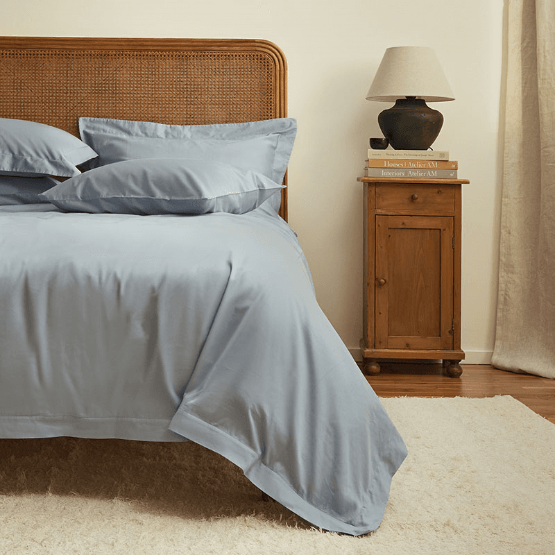 Edged Sateen Duvet Cover