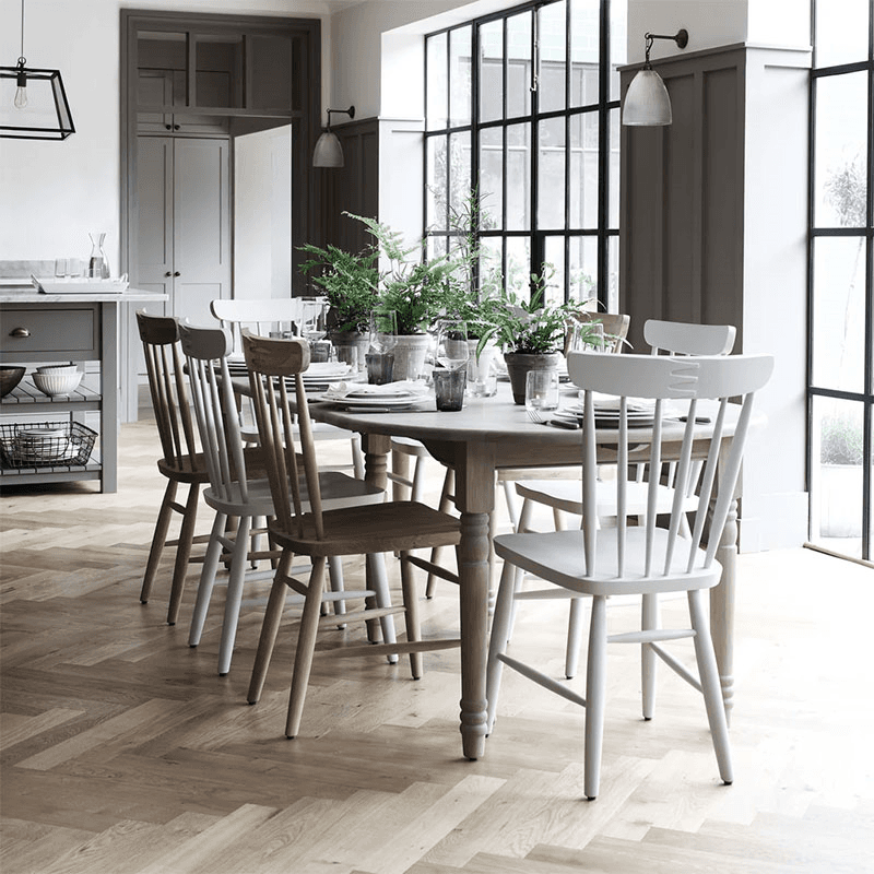 Sheldrake 4-10 Seater Extending Dining Table, Natural Oak
