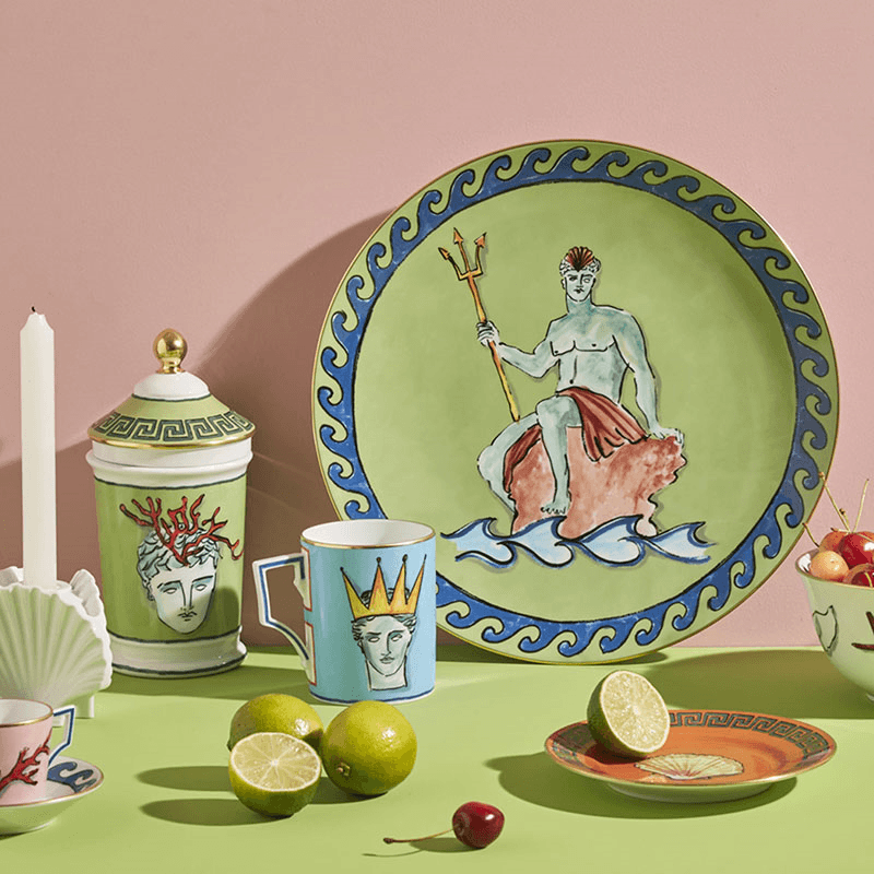 Il Viaggio Di Nettuno Plate