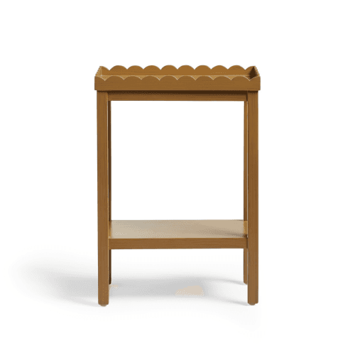 Image showing the Capesanta Side Table, Satin Camel product.