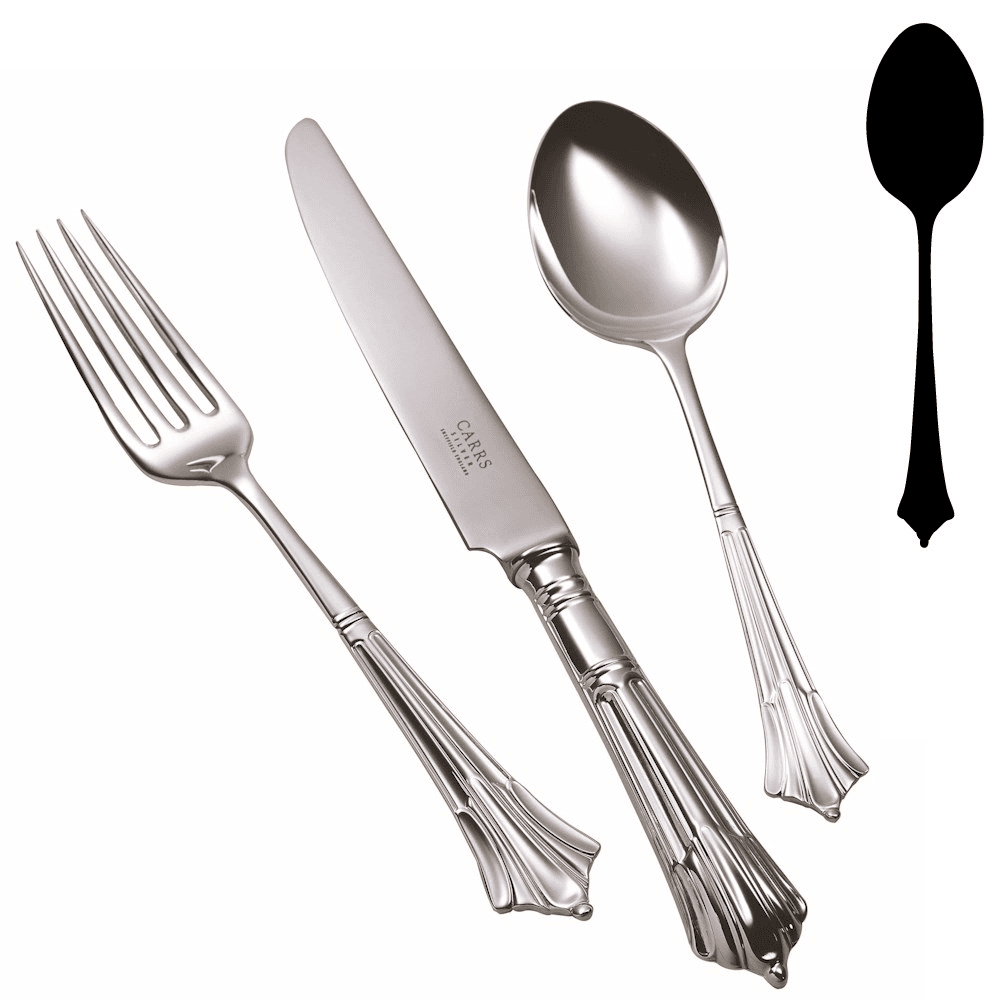 Albany Dessert Spoon, Silver Plate