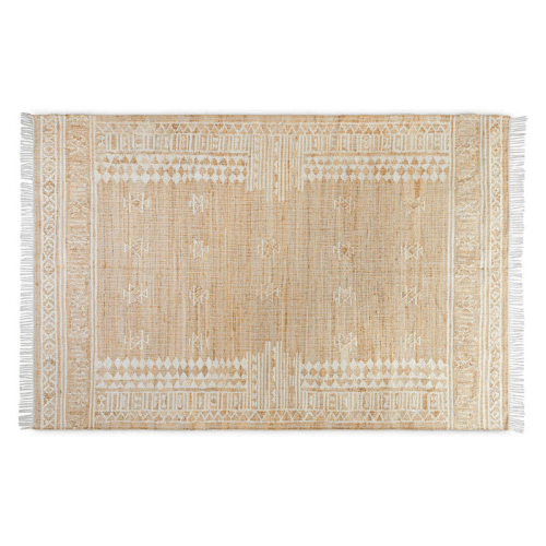 Image showing the Aqil Jute & Cotton Rug, Natural product.
