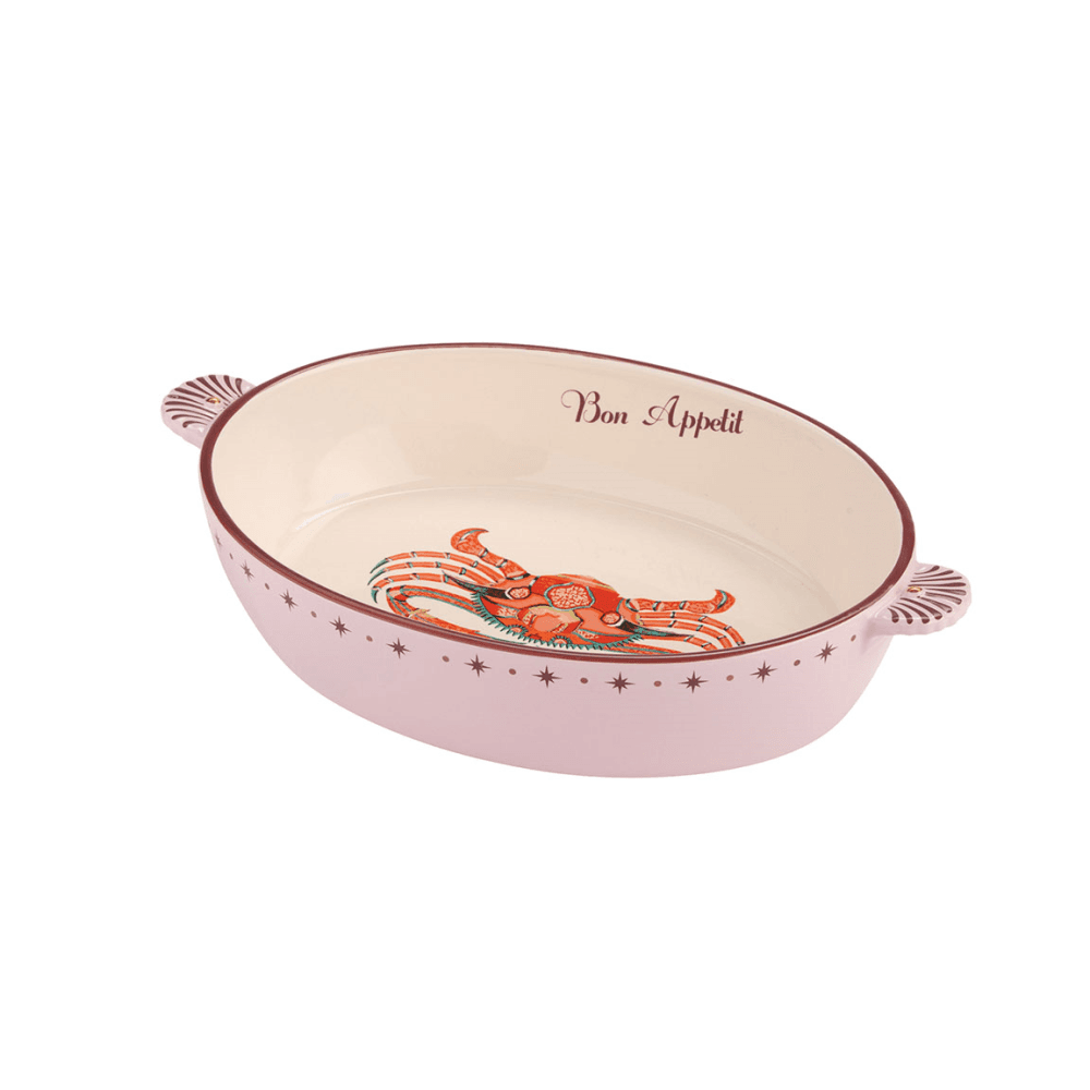 Crab Oval Roaster, Purple