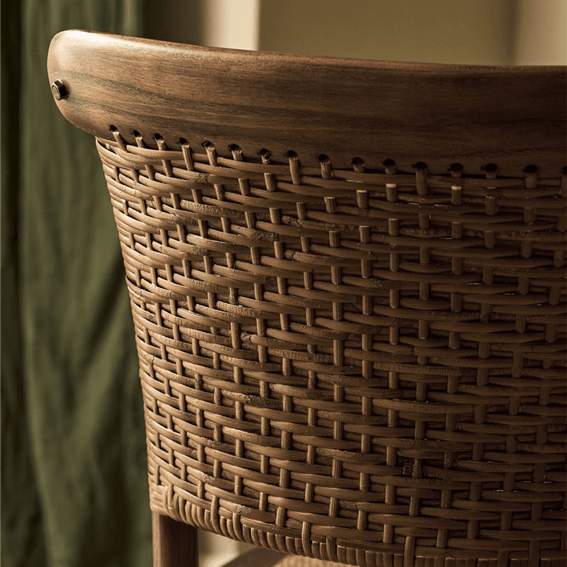 Fyfield Set of 2 Stacking Dining Chairs, Elm Wood