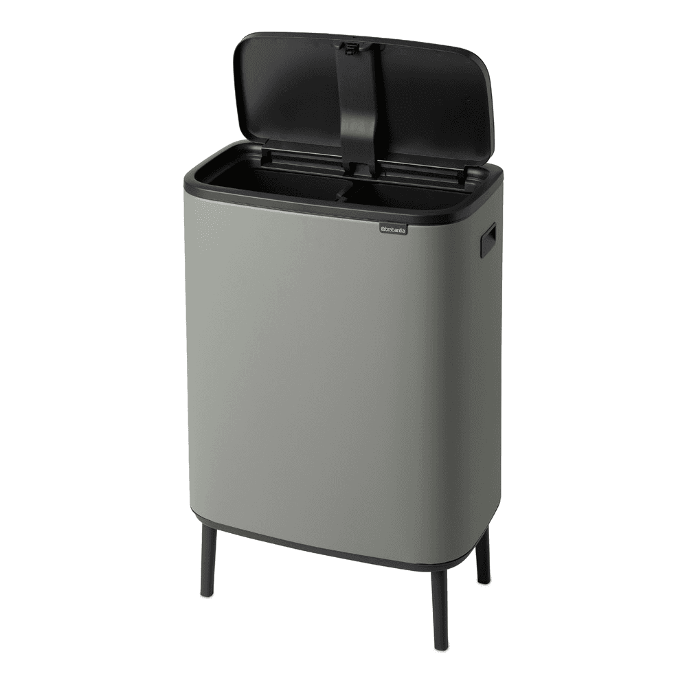 Bo Hi Touch Bin, Mineral Concrete Grey