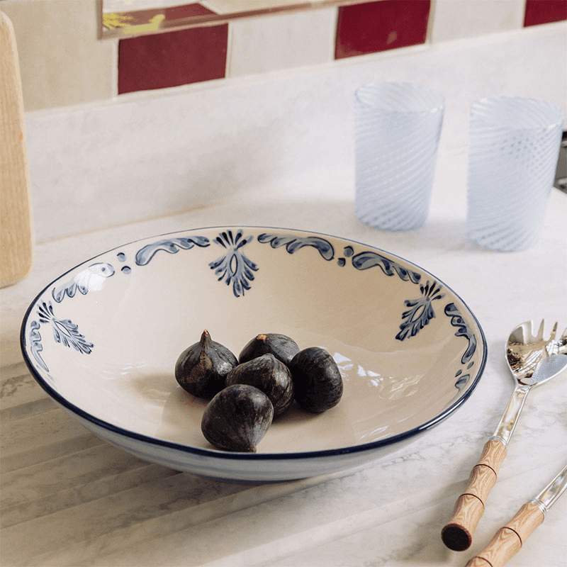 Eleanor Serving Bowl, Blue