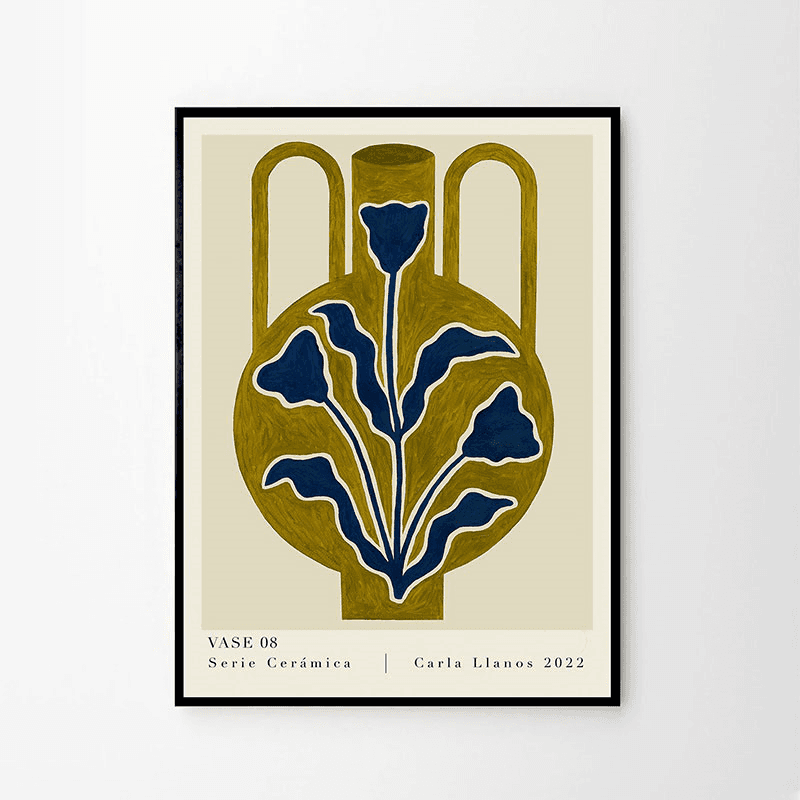 Carla Llanos Vase 08 Print