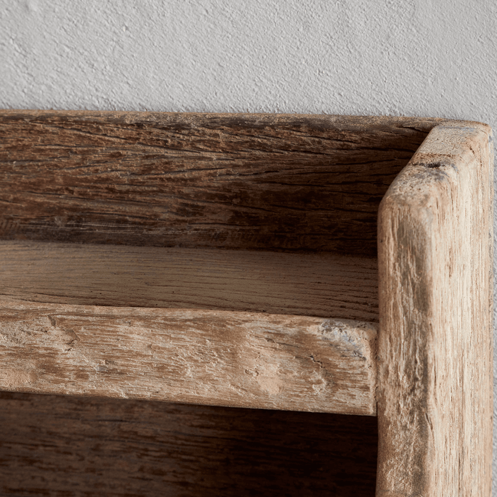 Ibo Storage Shelf, Reclaimed Wood
