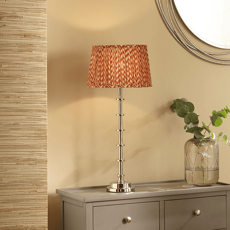 Vienna Chevron Pleated Lampshade