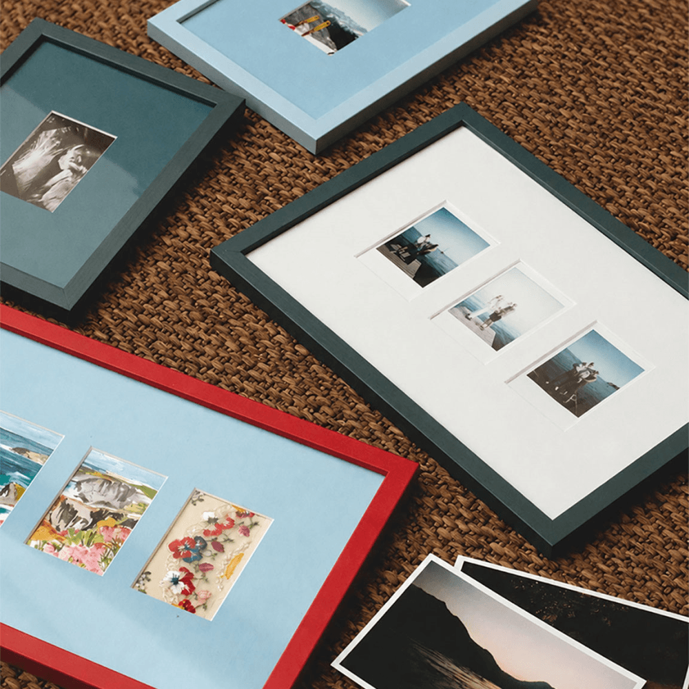 Marco A4 Frame and Instax Mini x 3 Picture Frame Mount