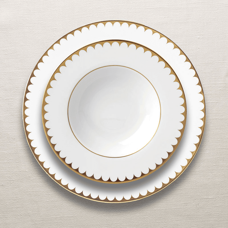 Aegean Filet Side Plate, Gold