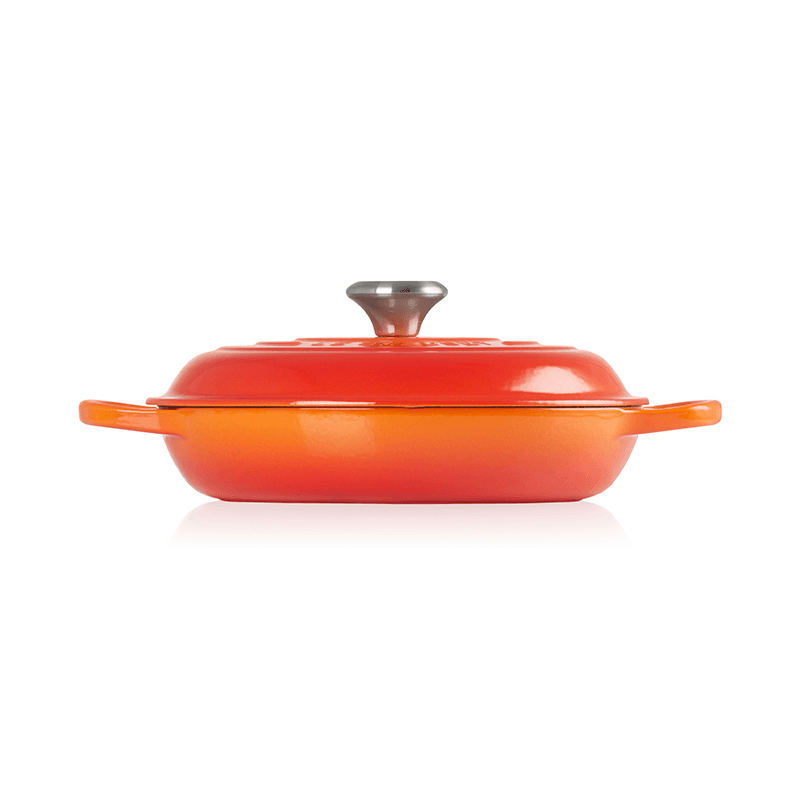 Signature Cast Iron Shallow Casserole