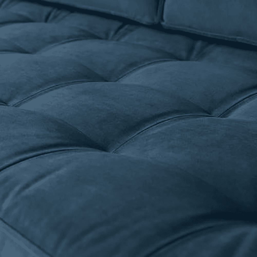 Model 02 Velvet Sofa, Teal