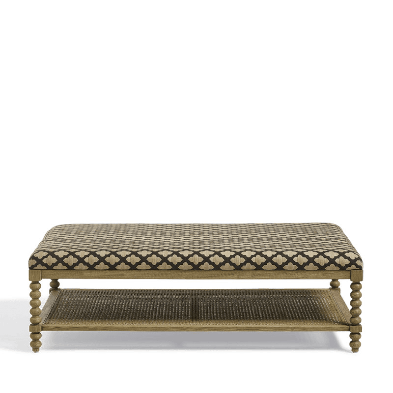 Gwendolen Coffee Table, Serigraph Black / Natural