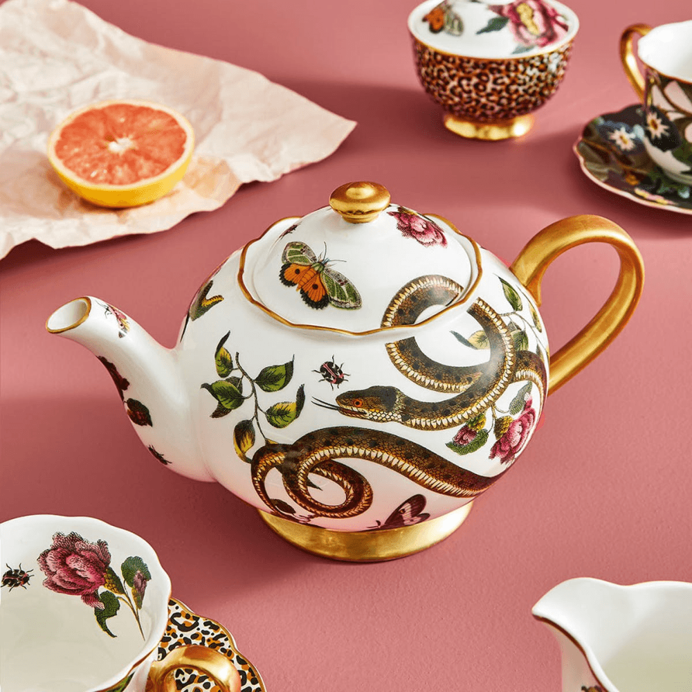 Creatures of Curiosity Teapot, White