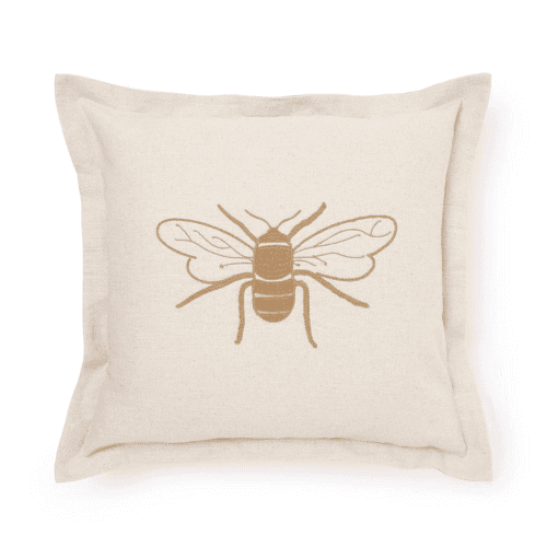 Image showing the Bees Cushion, Natural product.