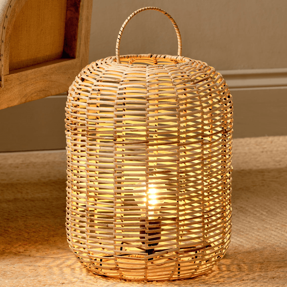 Noko Wicker Lamp, Natural