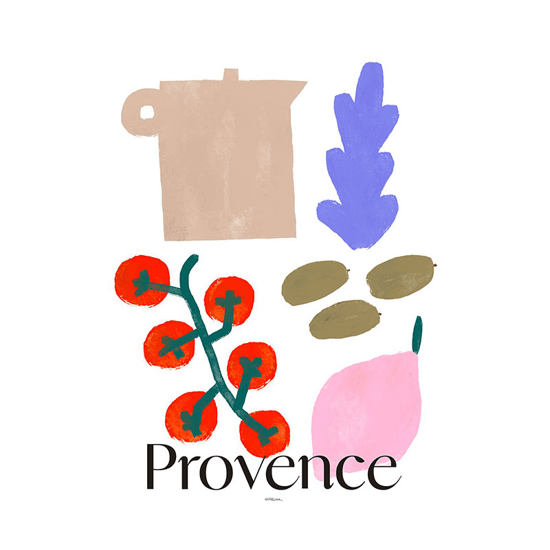 Matias Larrain Provence Print