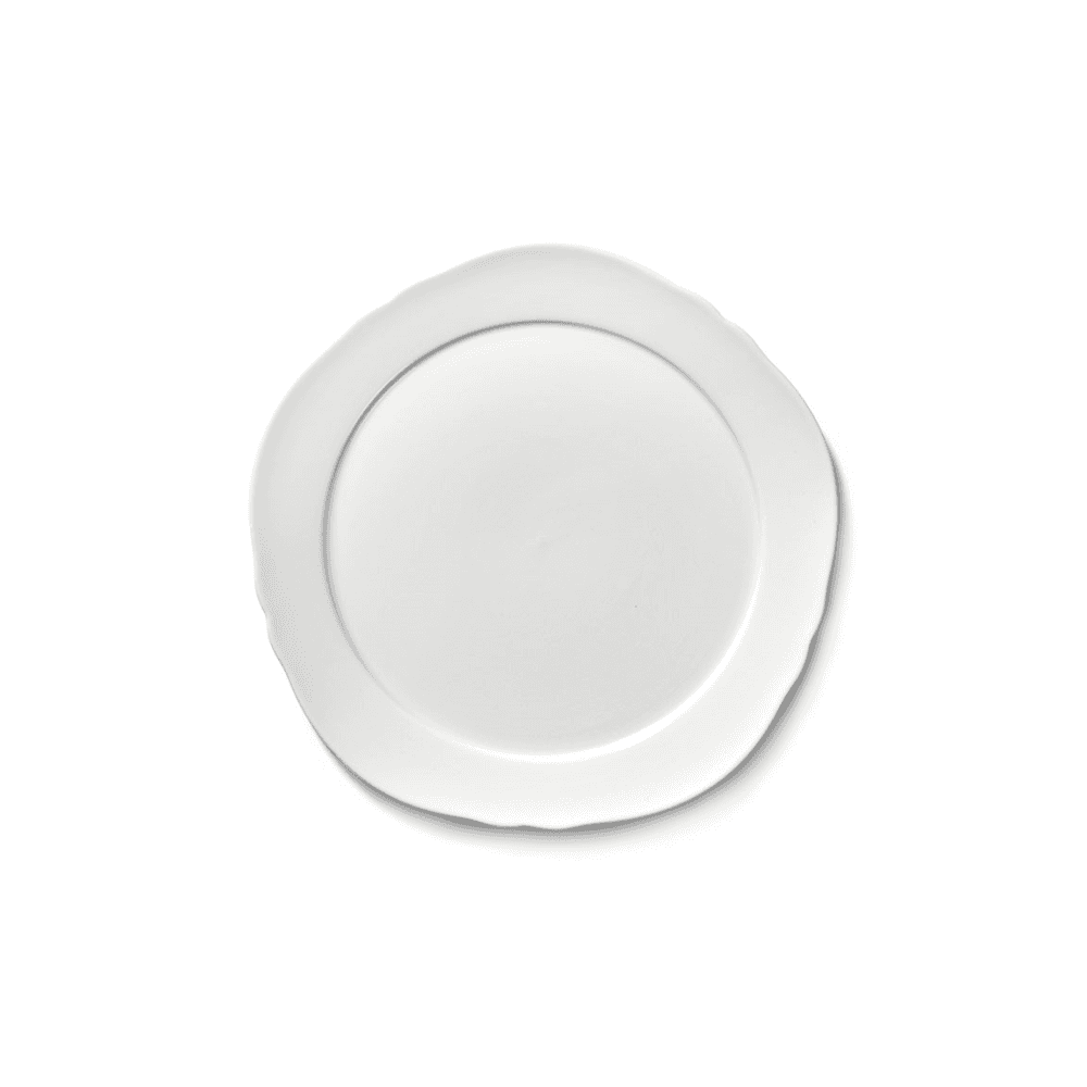 Silhouette by Sergio Herman Set of 4 Starter Plates, White